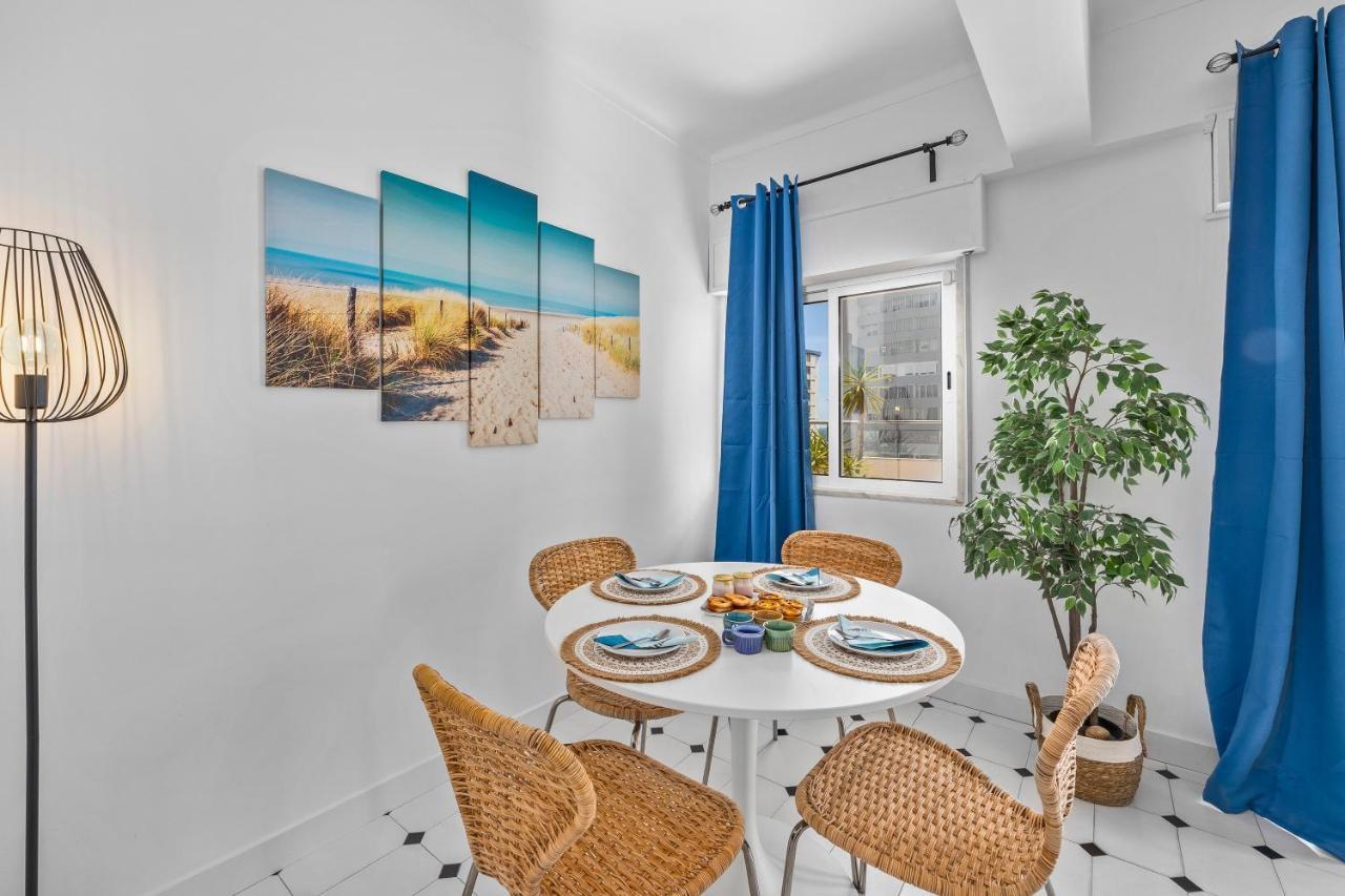 Seaview Penthouse In Algarve With Spacious Terrace Quarteira Esterno foto