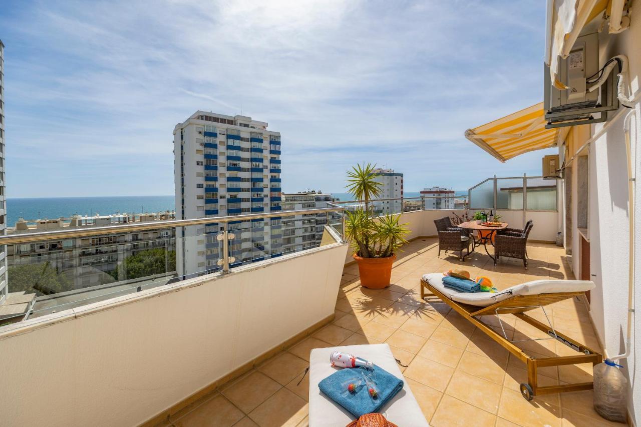 Seaview Penthouse In Algarve With Spacious Terrace Quarteira Esterno foto